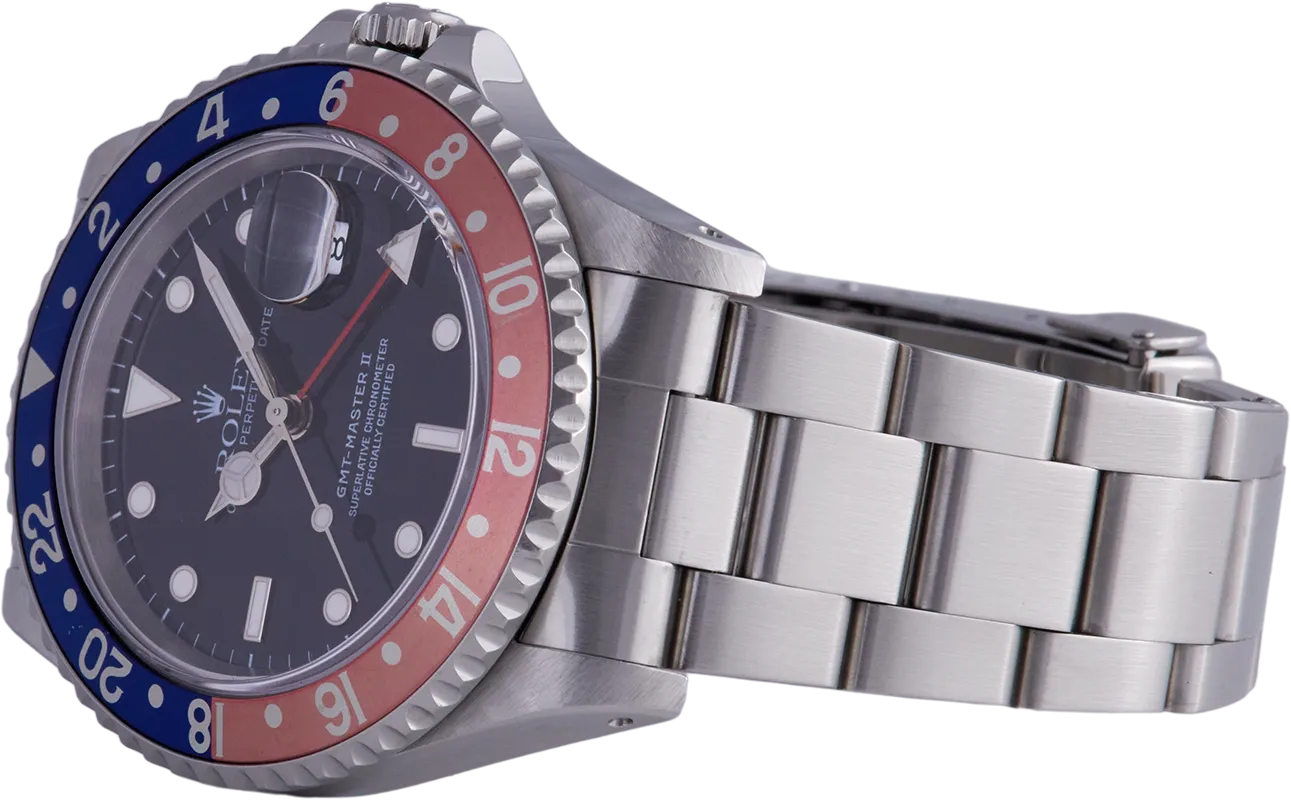 Rolex GMT-Master II Tritium + Pepsi 1996 16710